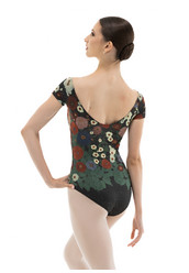 Grishko Dinah κορμάκι, cap sleeve leotard μπαλέτου, Grishko DA5023LP, κορμάκι χορού με κοντό μανίκι, dancewear μπαλέτου, microfibre leotard, επαγγελματικό κορμάκι.